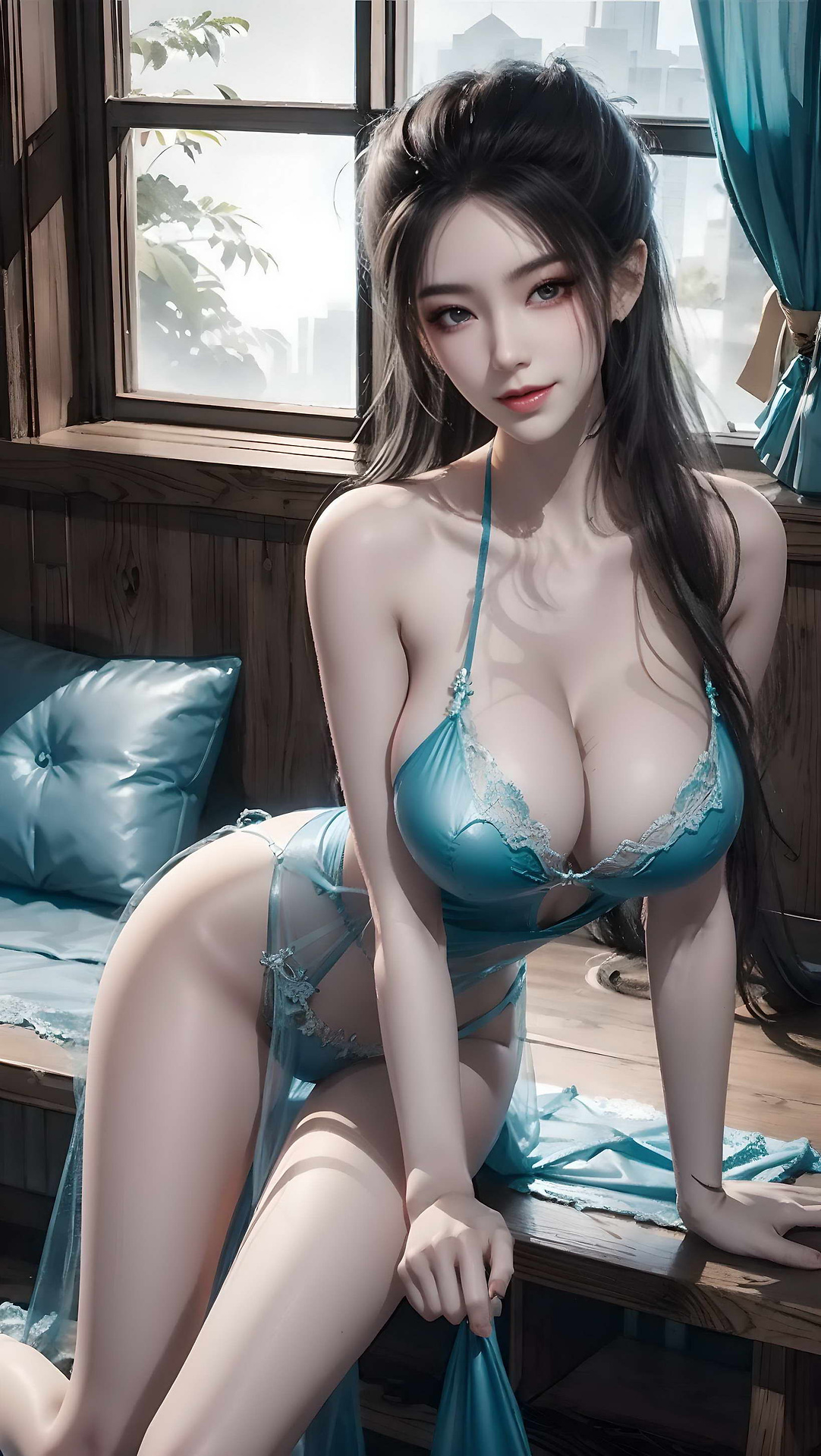 Flame Lingji Green Underwear