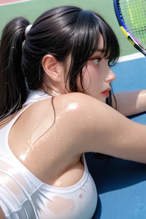 Playing Tennis