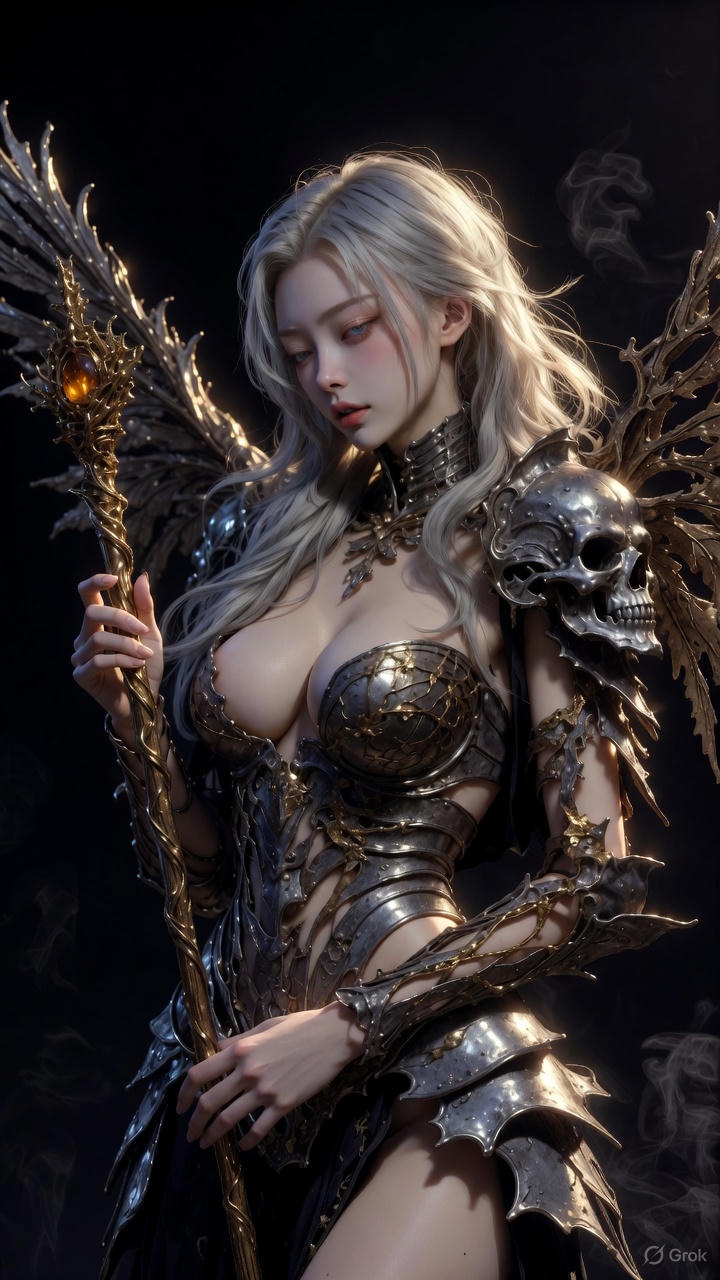 Dark Fantasy Warrior Queen