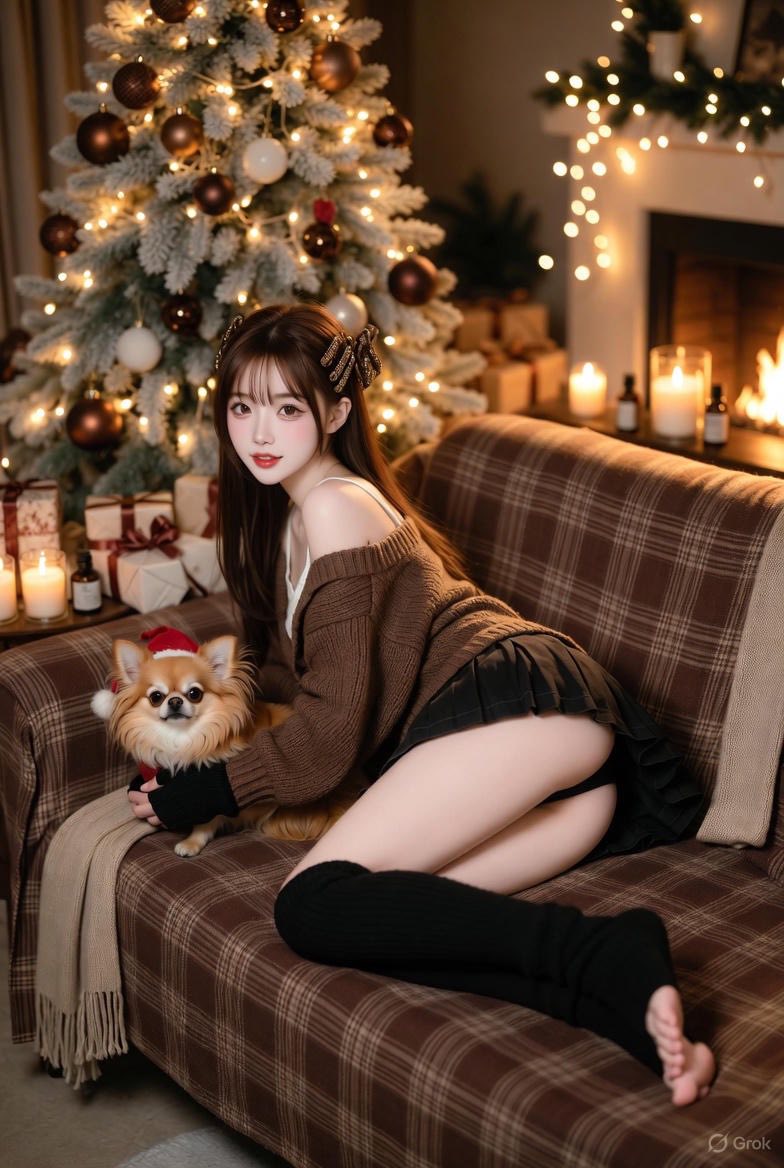 Christmas with my sister