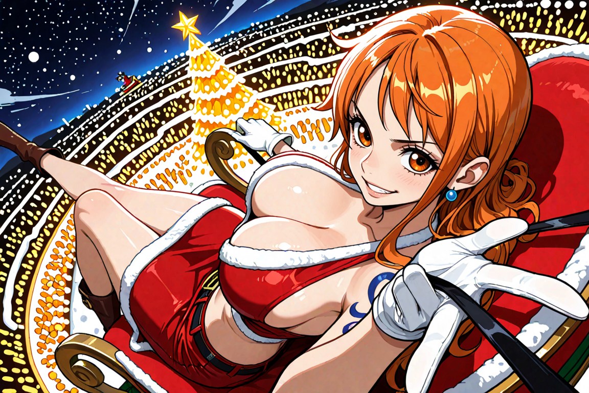 Let's go, Christmas girl.