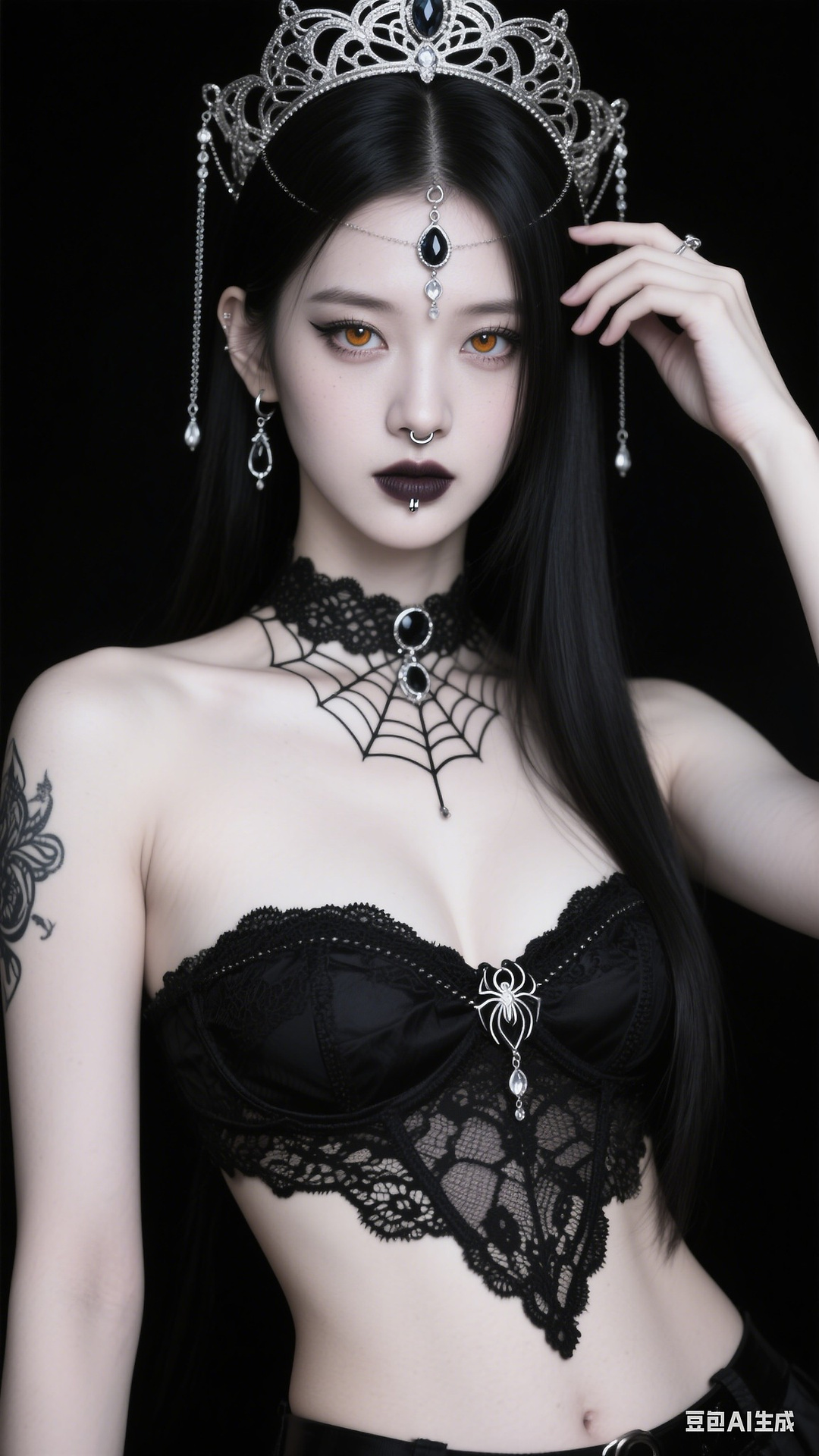 Stylish Gothic portrait