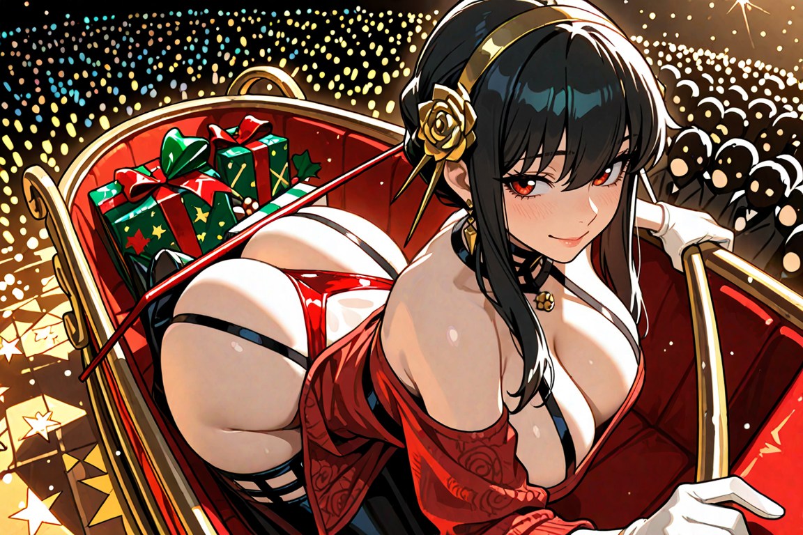 Let's go, Christmas girl.