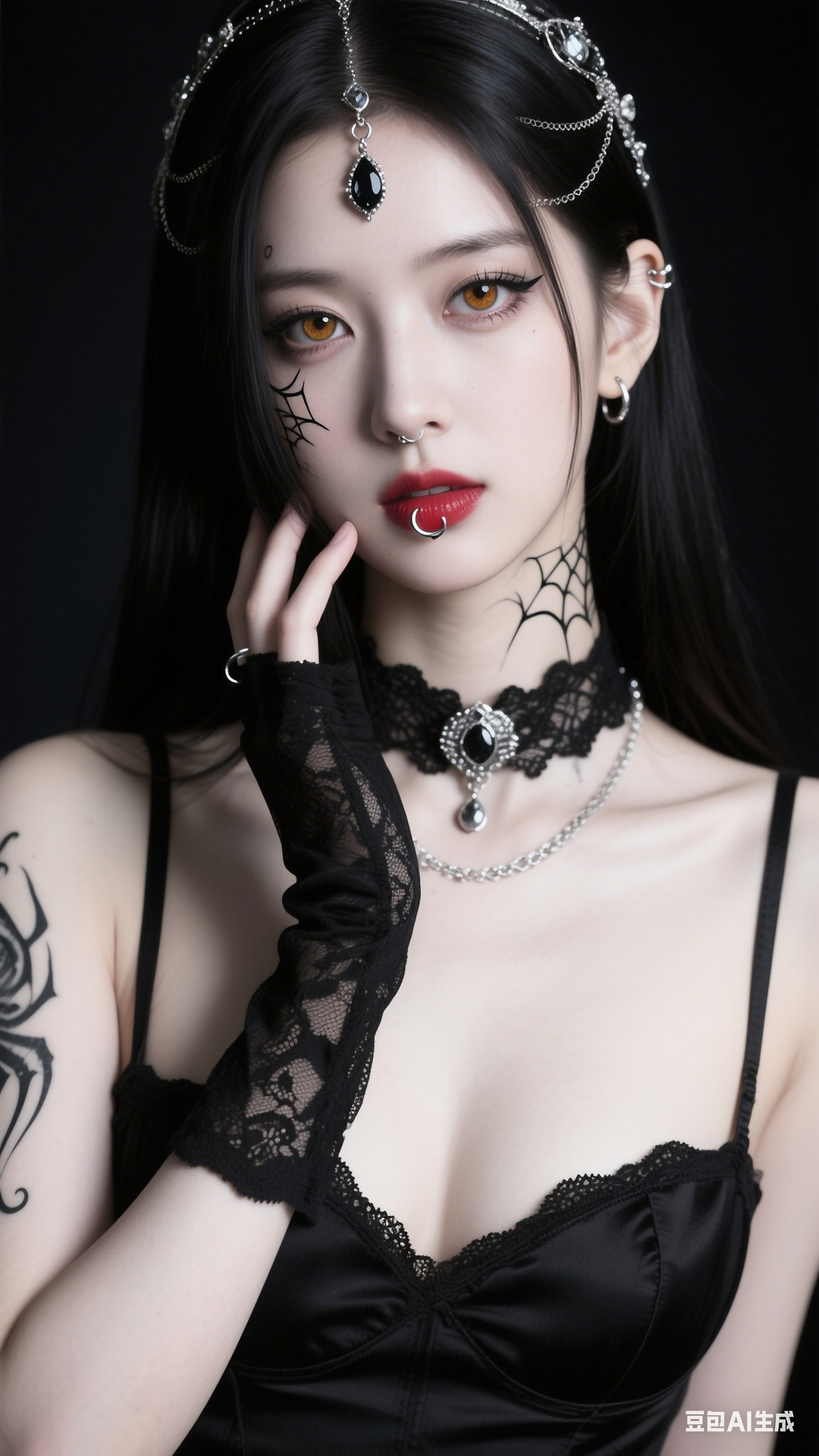 Stylish Gothic portrait
