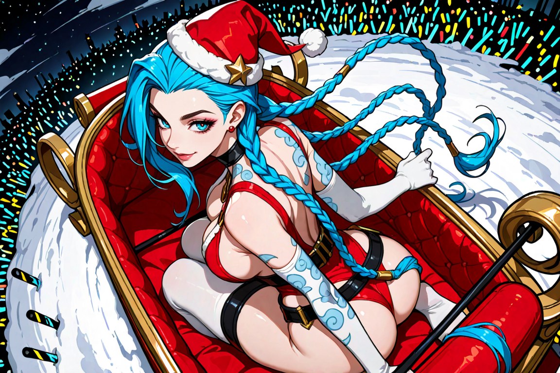 Let's go, Christmas girl.
