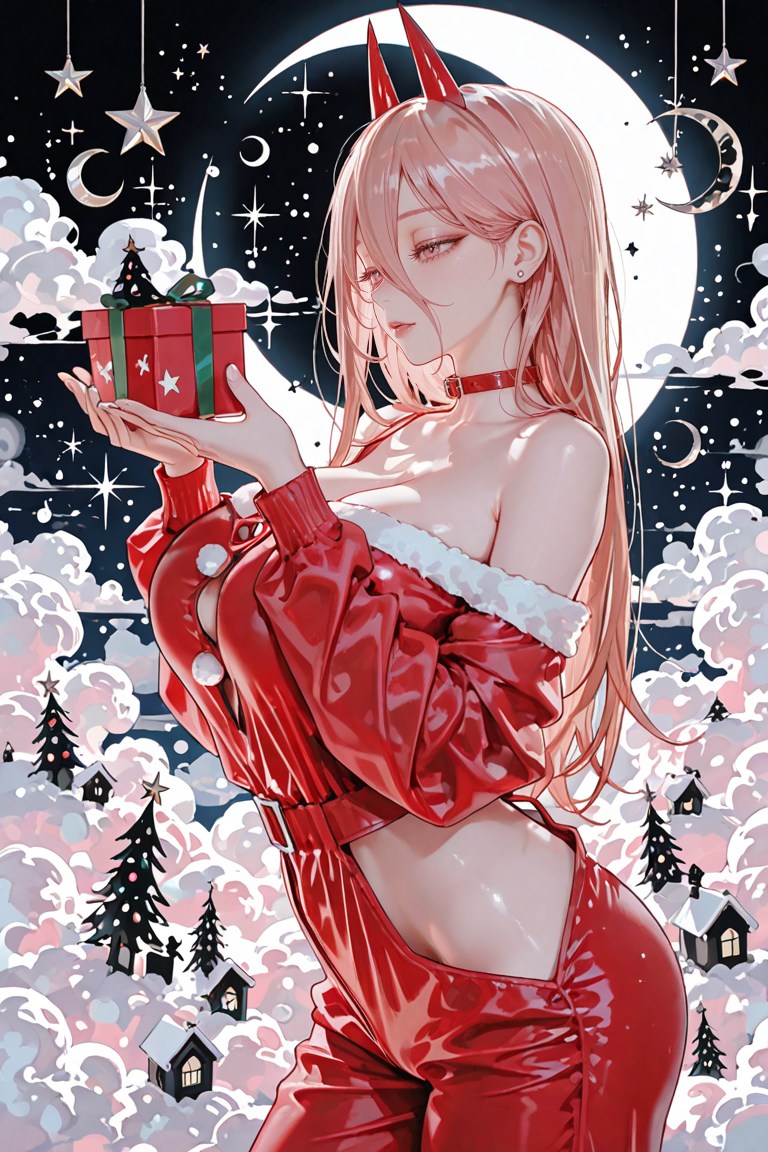 Anime Christmas Beauty