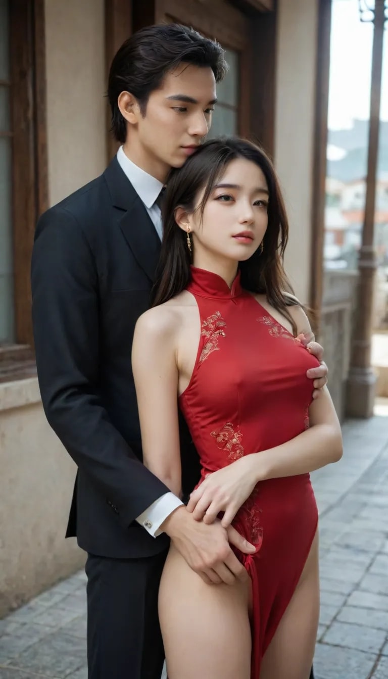 Beauty in Cheongsam