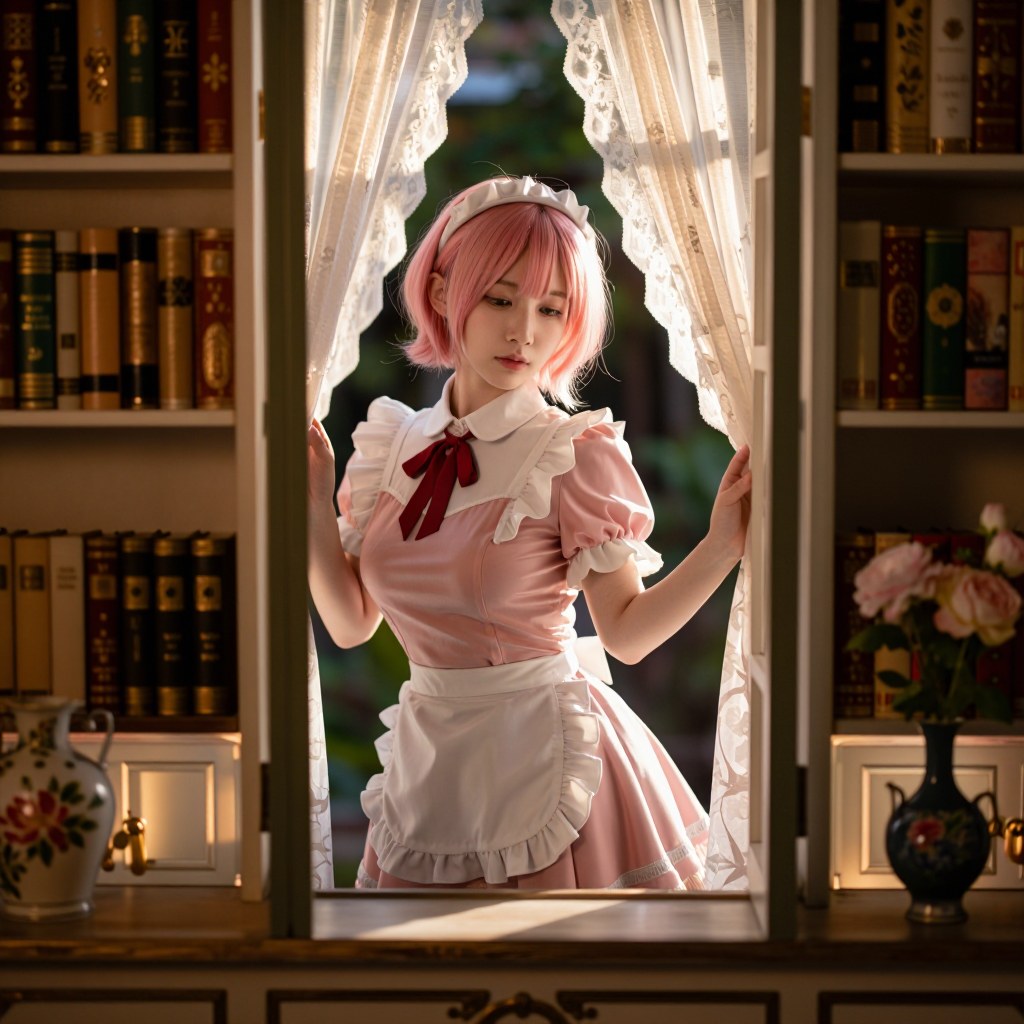 Pink Maid Outfit