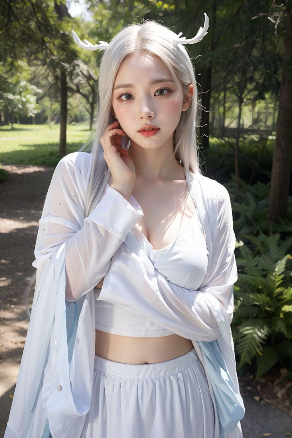 No1060 White Chinadress_149