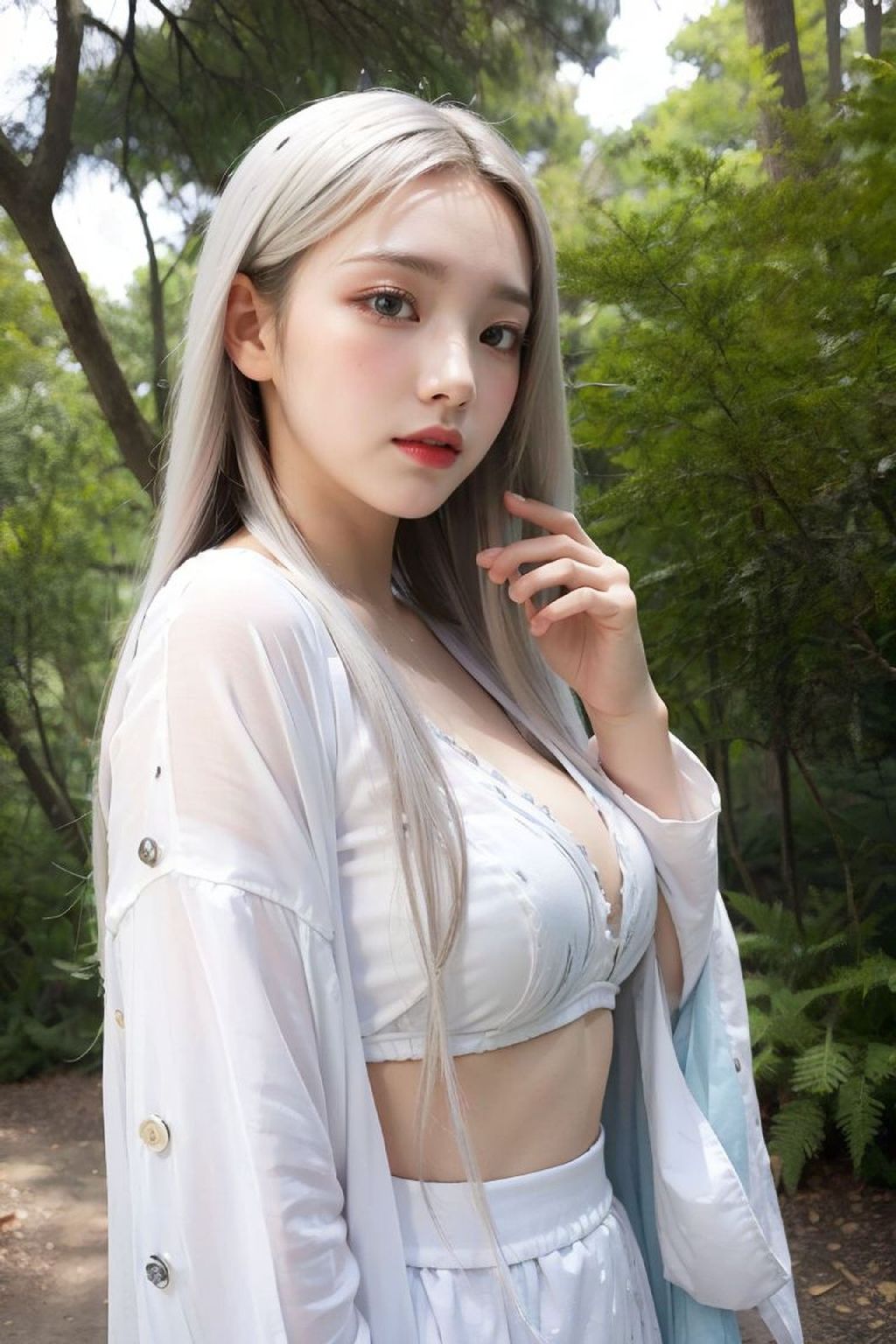No1060 White Chinadress_149