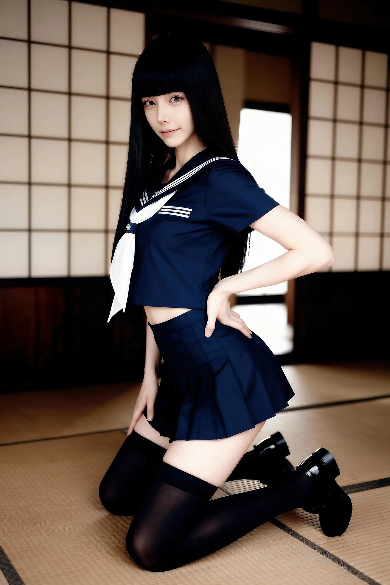 Nine Songs Lina - Sailor Suit Girl