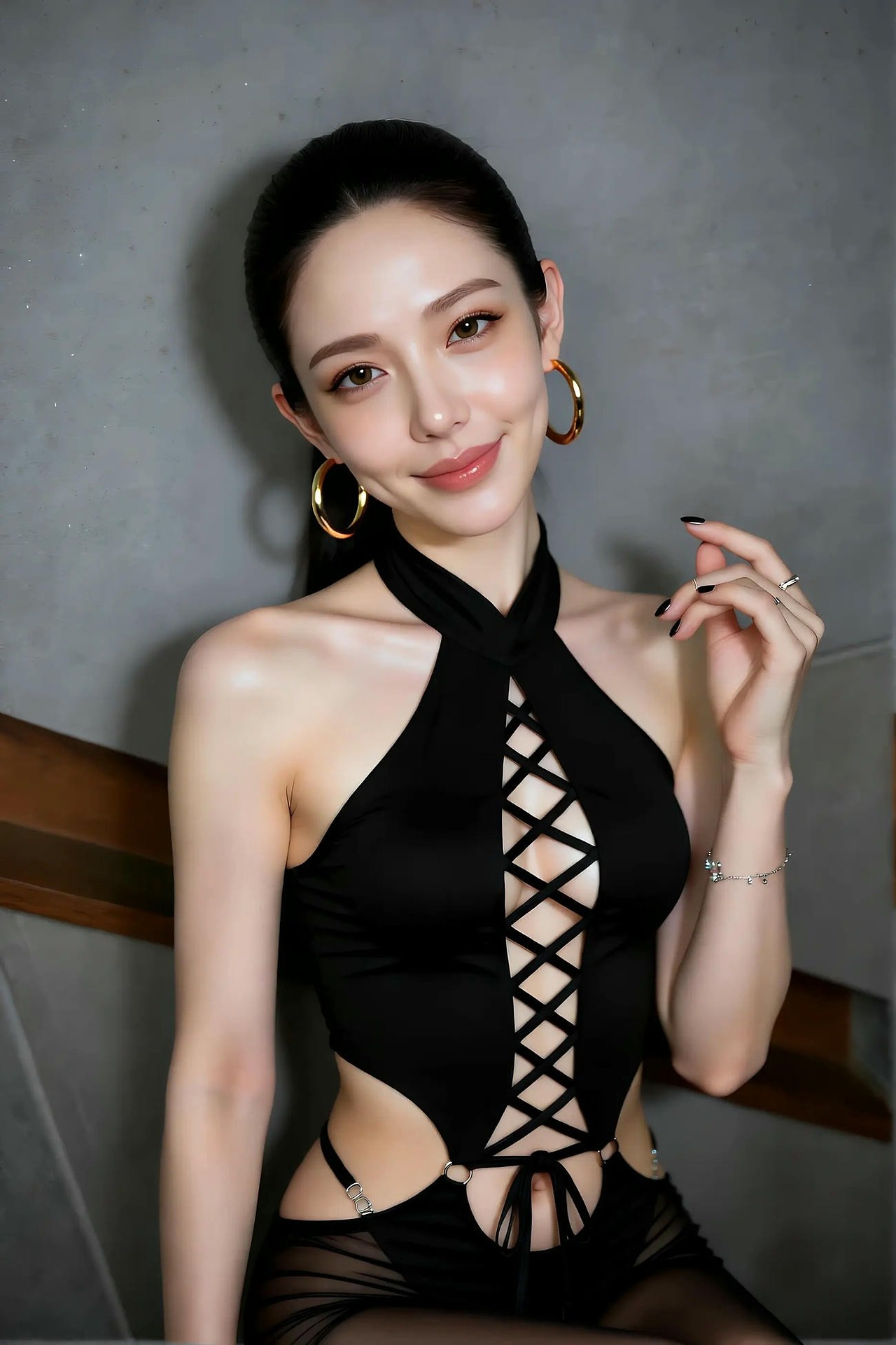 Mee-Mee - Erotic Black Silk