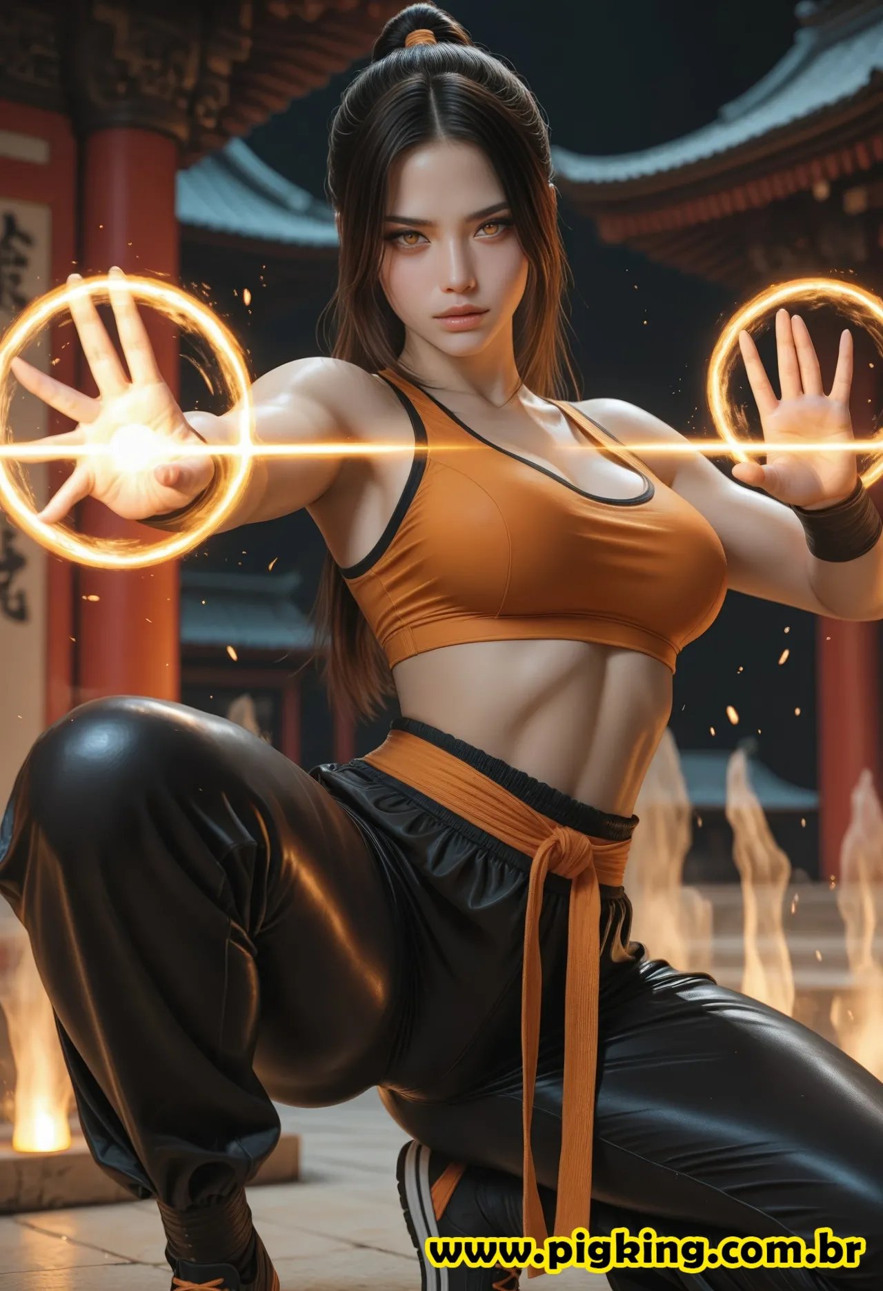 ⚔️✨ Reina Katsuro - The Golden Ascension