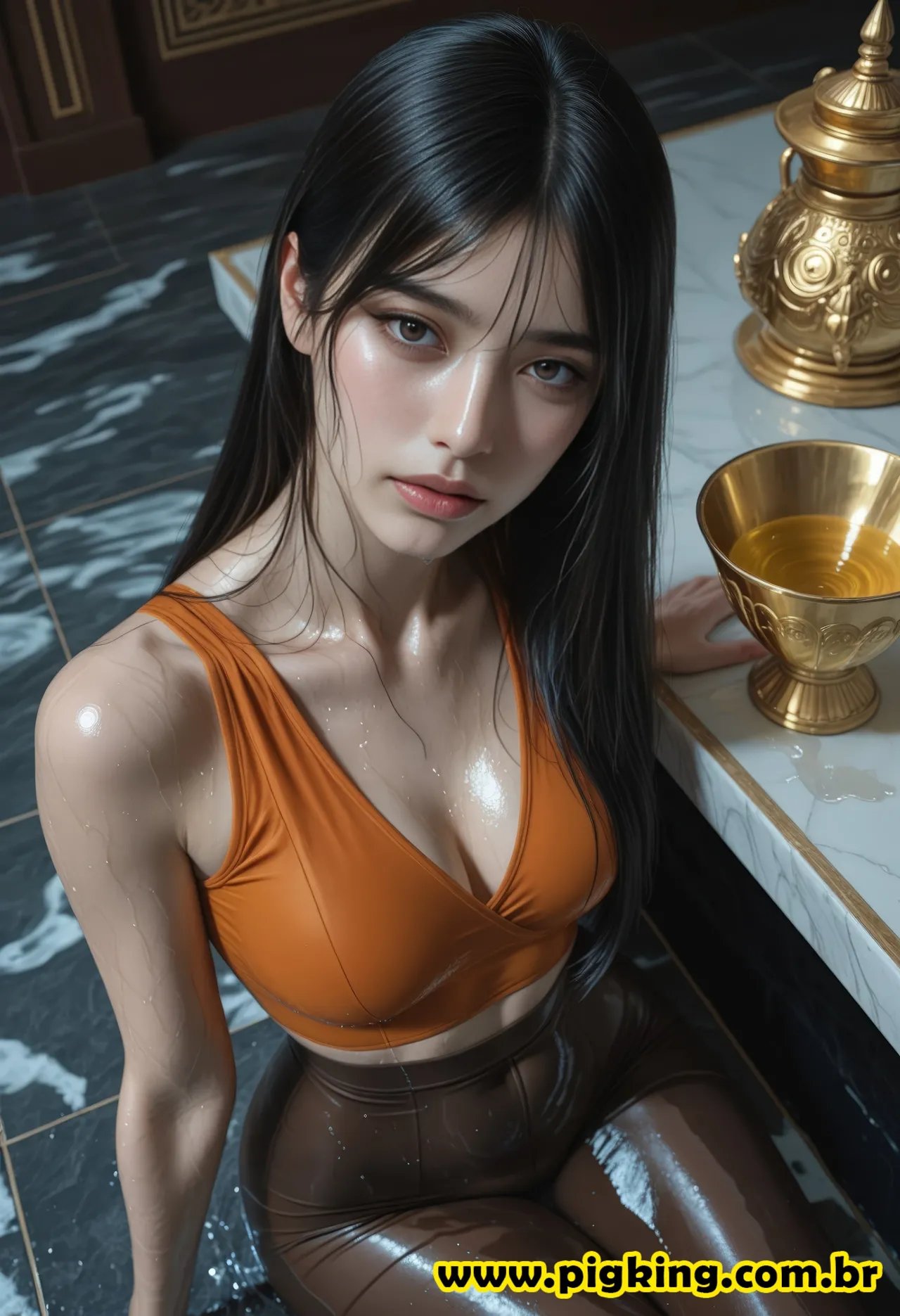 ⚔️✨ Reina Katsuro - The Golden Ascension