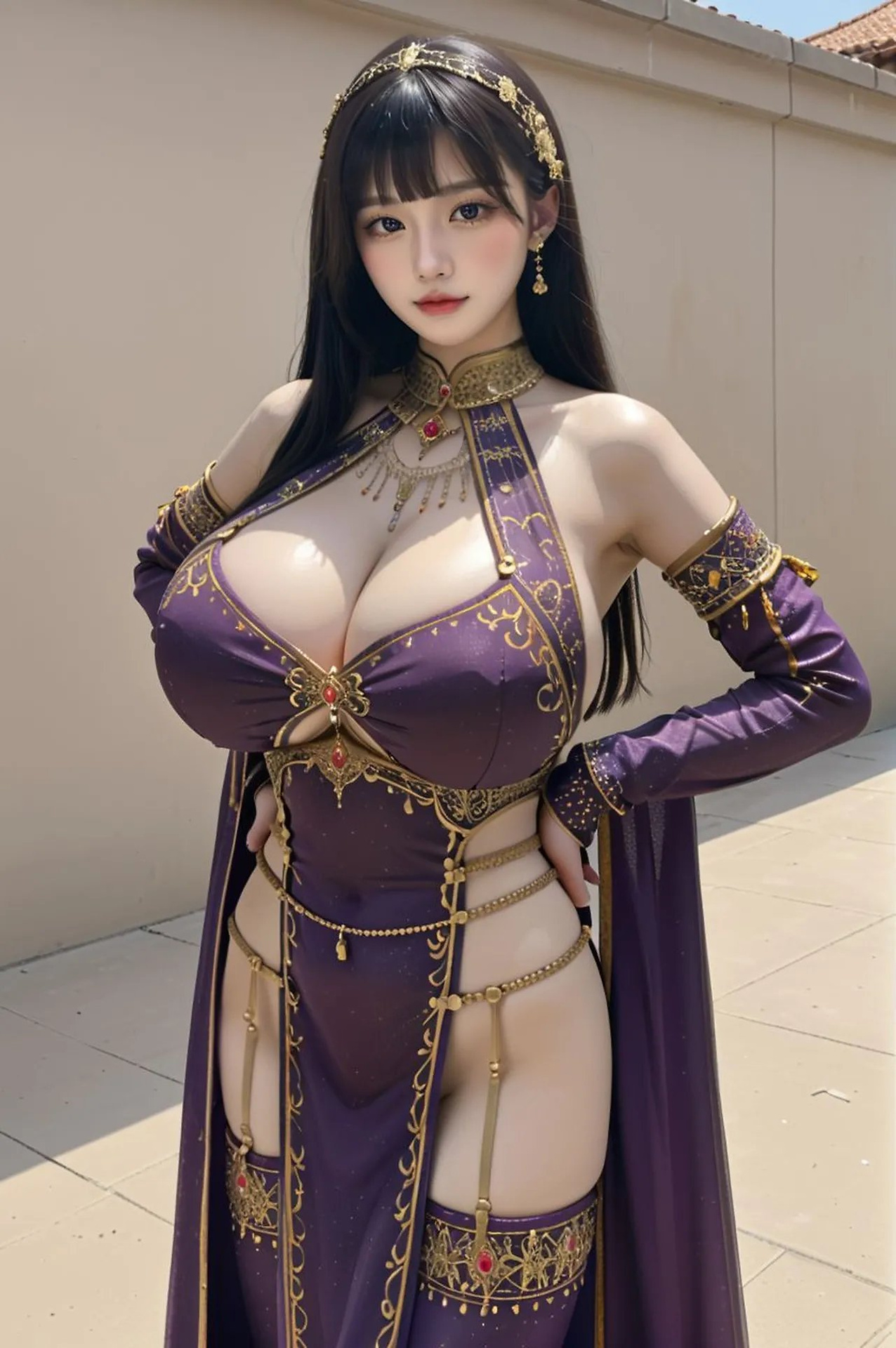 AIStudioA Purple Dress Dancer - Part 1
