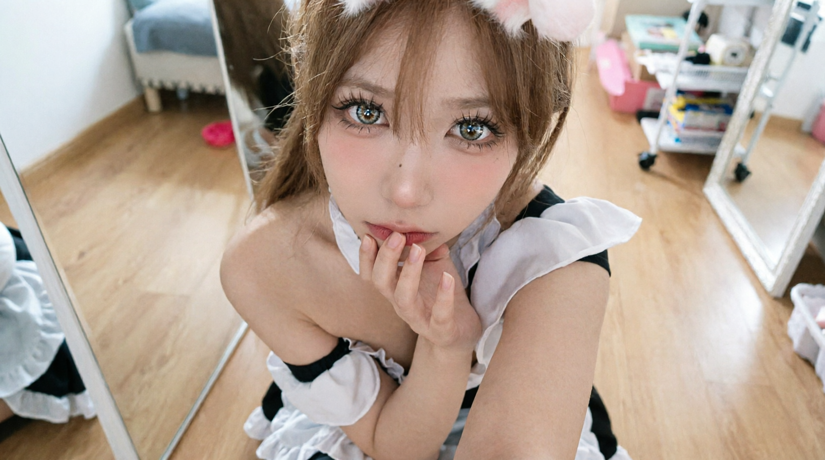 TikTok Domei masturbating