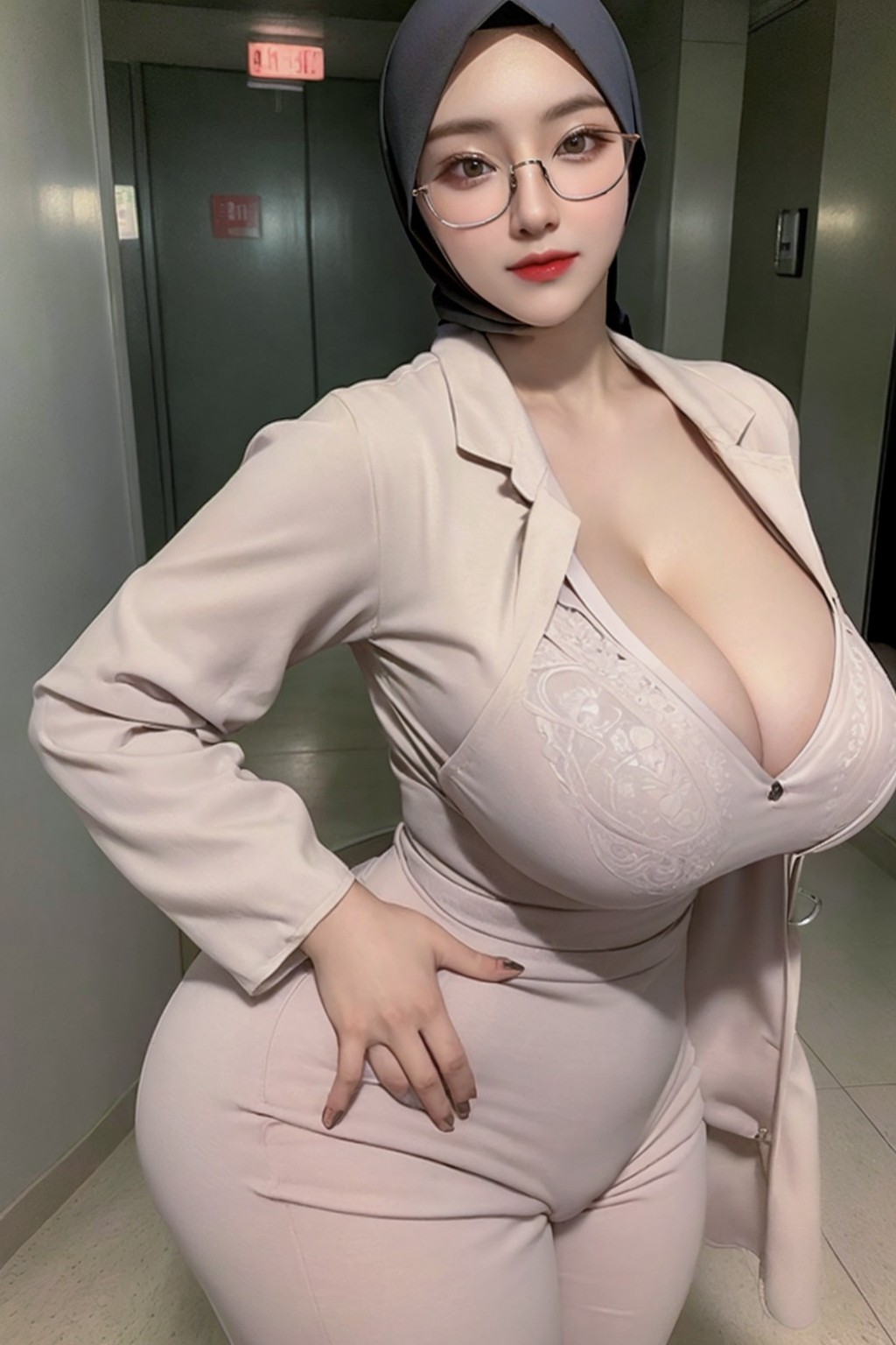 Nurse hijab